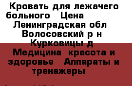 Кровать для лежачего больного › Цена ­ 10 000 - Ленинградская обл., Волосовский р-н, Курковицы д. Медицина, красота и здоровье » Аппараты и тренажеры   